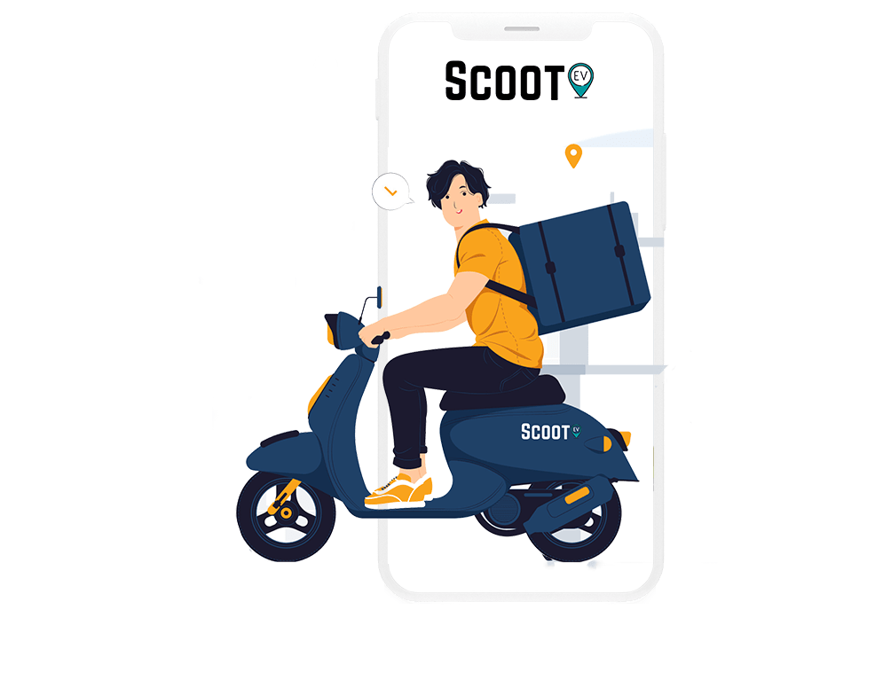 Scooter Elétrica Lipo 5kW - mobilidade elétrica sustentável